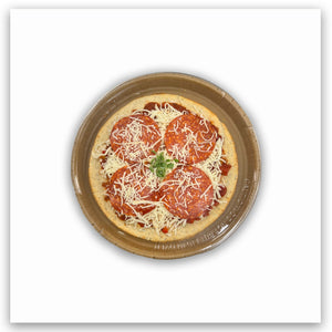 Cauli-Crust Pepperoni Pizza